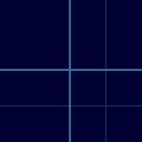 2 grid meshes stacked on top each other