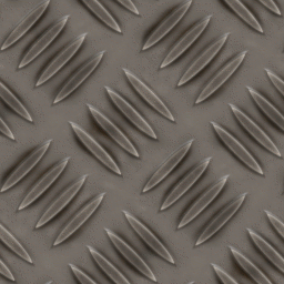 Stamped metal sheet