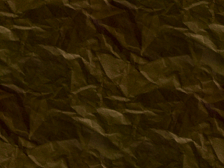 Crumbled brown paper